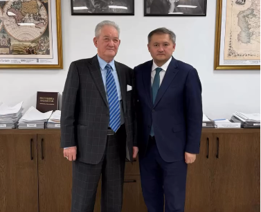 Бекежан Ахан ҚР министрі Саясат Нұрбектің қабылдауында болды